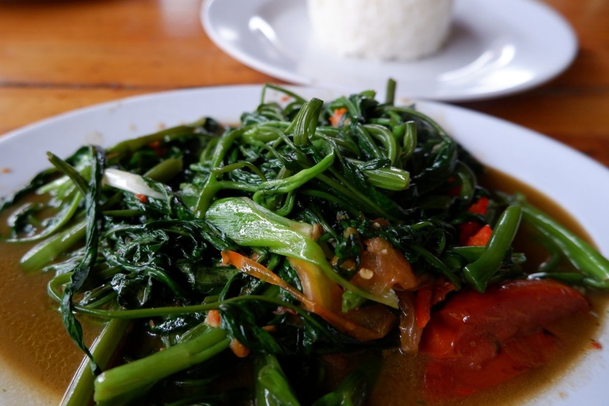 Cara Buat Tumis Kangkung Saus Tiram