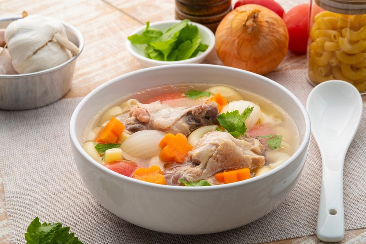 Resep Soup Ayam Herbal